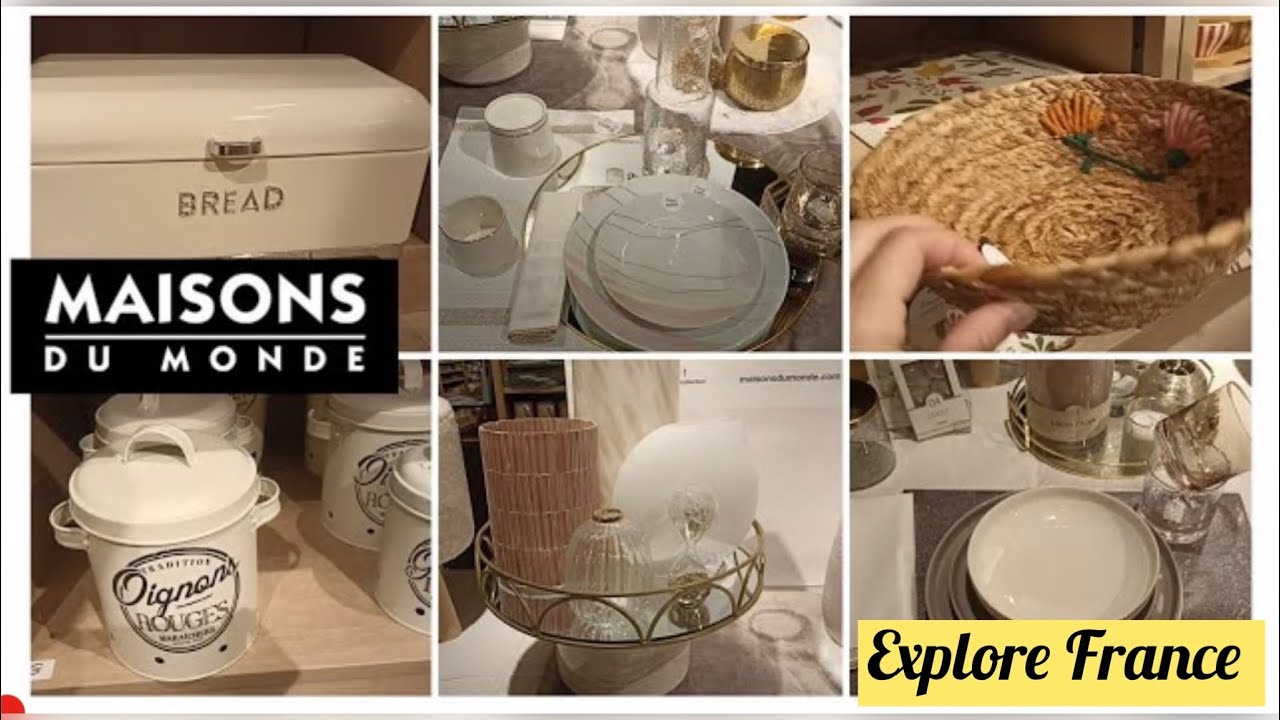 MAISONS DU MONDE DÉCORATION INTÉRIEUR ET MEUBLES explore #explorefrancewithRB#décorationintérieure