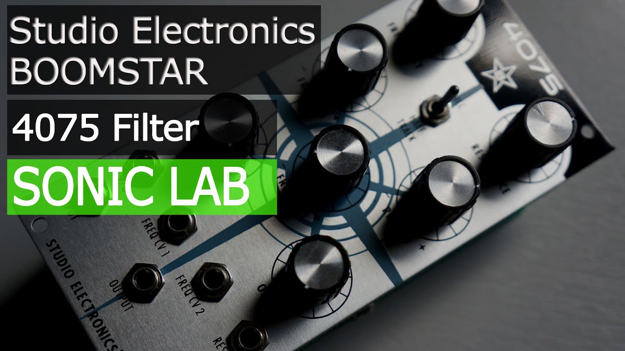 Boomstar Modular 4075 Filter - SonicLAB Review
