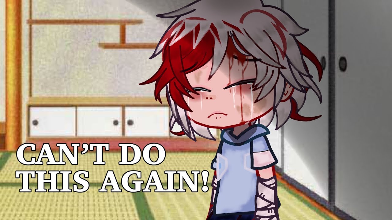 || Can’t do this again! || MHA || Todoroki angst || By: Danyi || TW: BLOOD