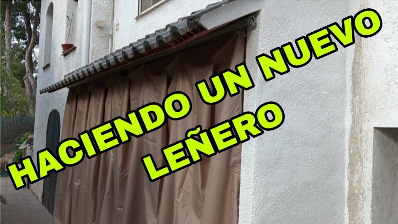 Haciendo un nuevo leñero 