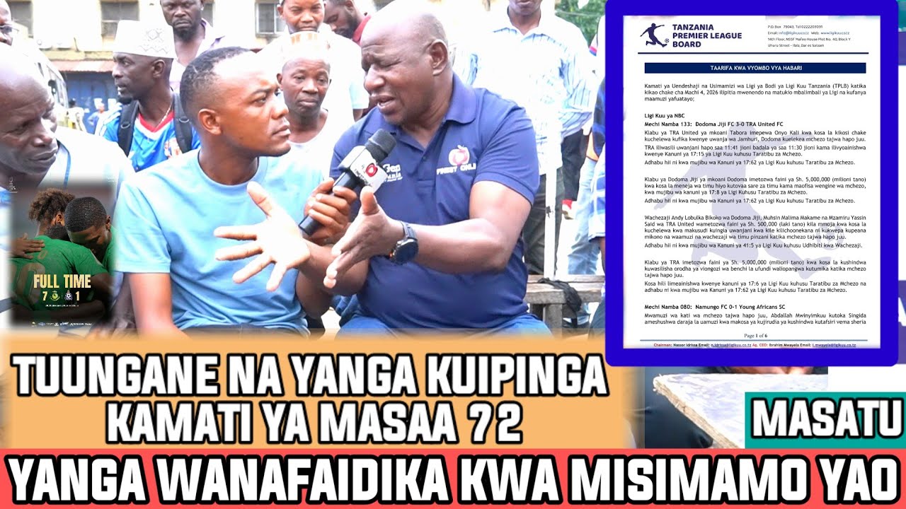 MZEE MASATU|KAMATI IMEKUWA VAR?YANGA WATAKUJA KUMFUNGA MTU 30😂YANGA TUNAWAOGOPA KWA MISIMAMO YAO
