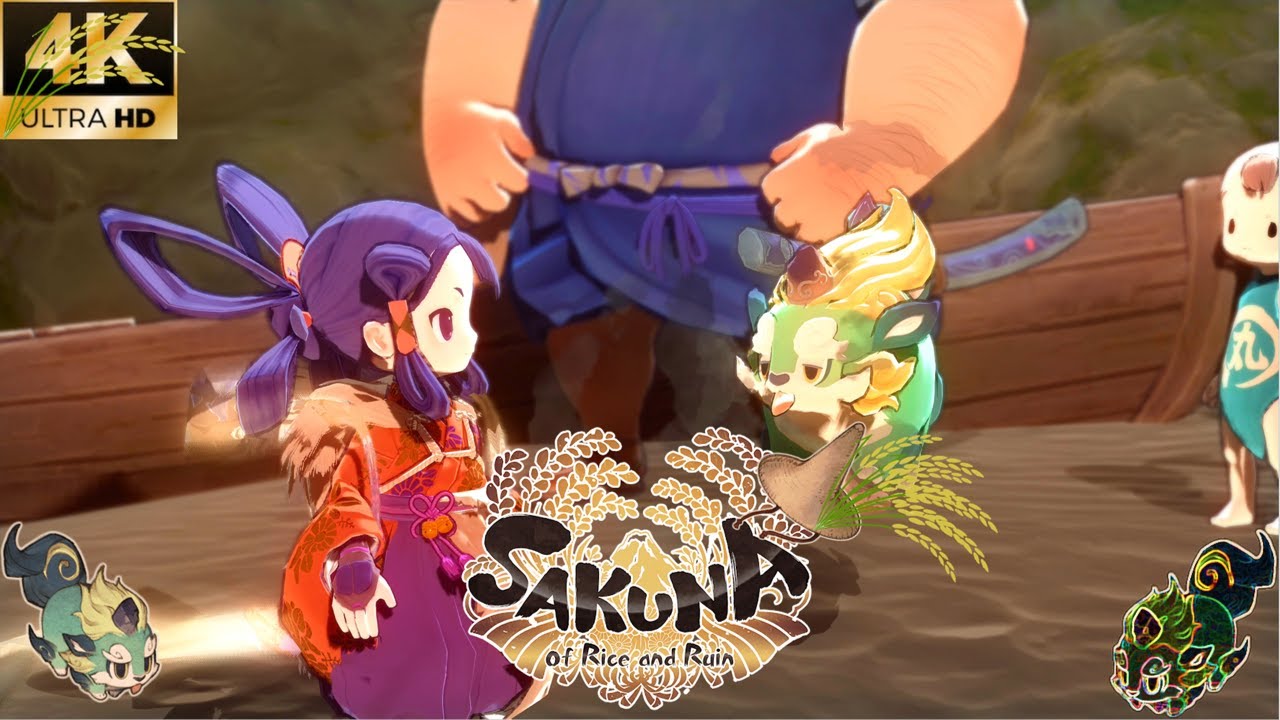 Sakuna Of Rice and Ruin | 4K 60fps | Walkthrough Gameplay No Commentary [Jp dub/Eng sub] #2