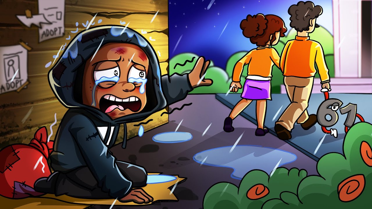 61 Meme ABANDONED at BIRTH...| 99 Nights in Roblox Forest | Cartoon Animations