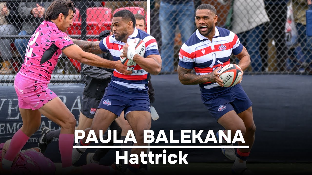 Hattrick Hero - Paula Balekana | New England vs Miami | MLR 2025
