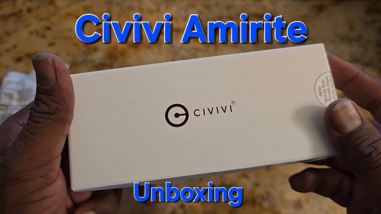 Unboxing the @Civivi Amirite