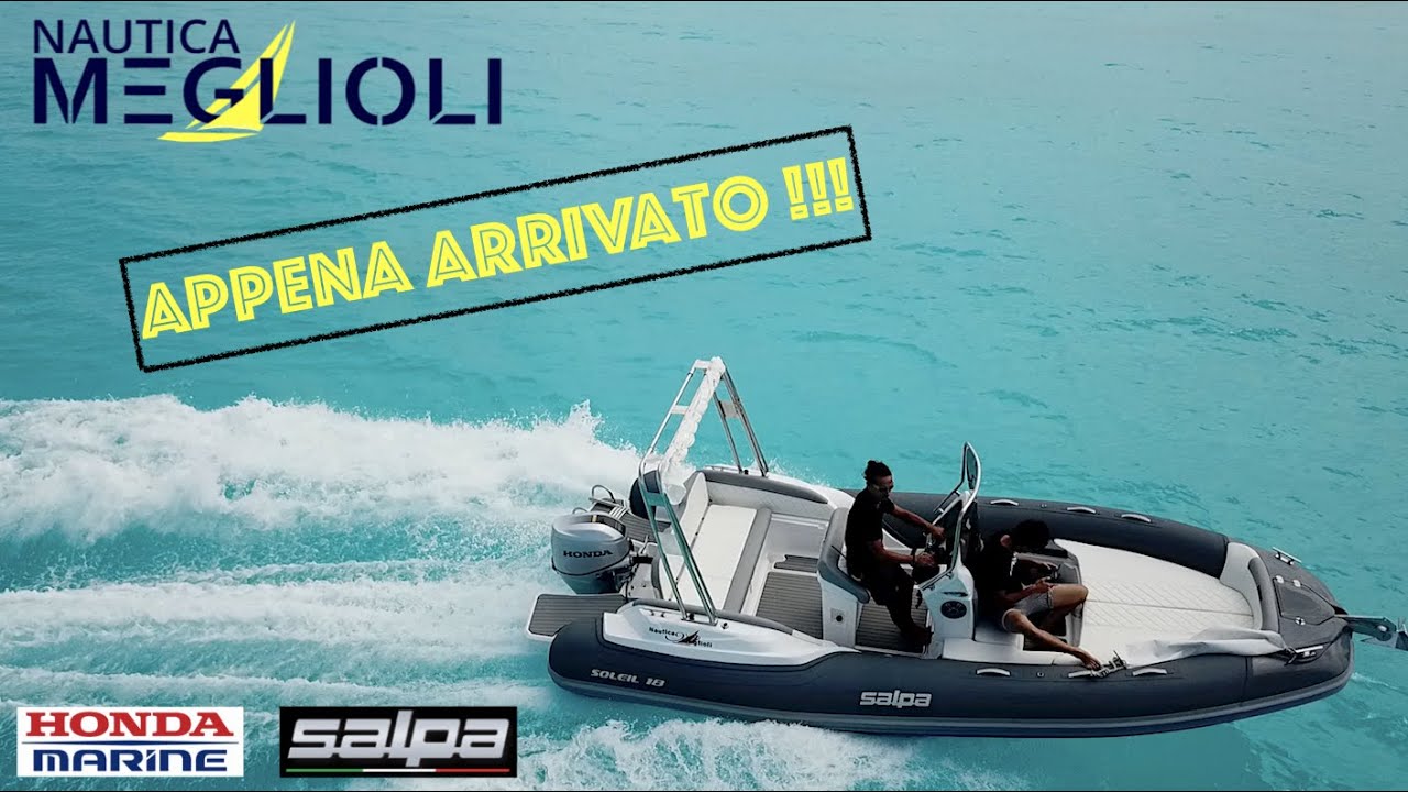Salpa Soleil 18 -IL GOMMONE ENTRY LEVEL CHE TUTTI DESIDERANO !!! Visionabile Da Nautica Meglioli !!!