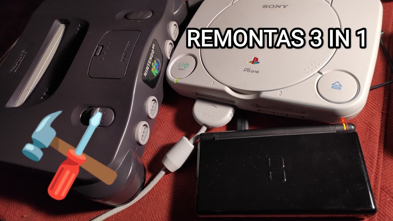 N64, PSone ir DS Lite remontai