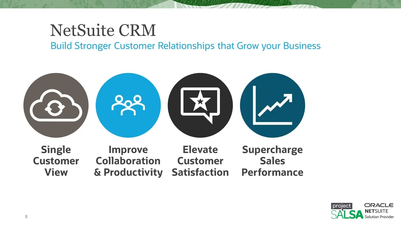 Selling smarter and faster with NetSuite CRM