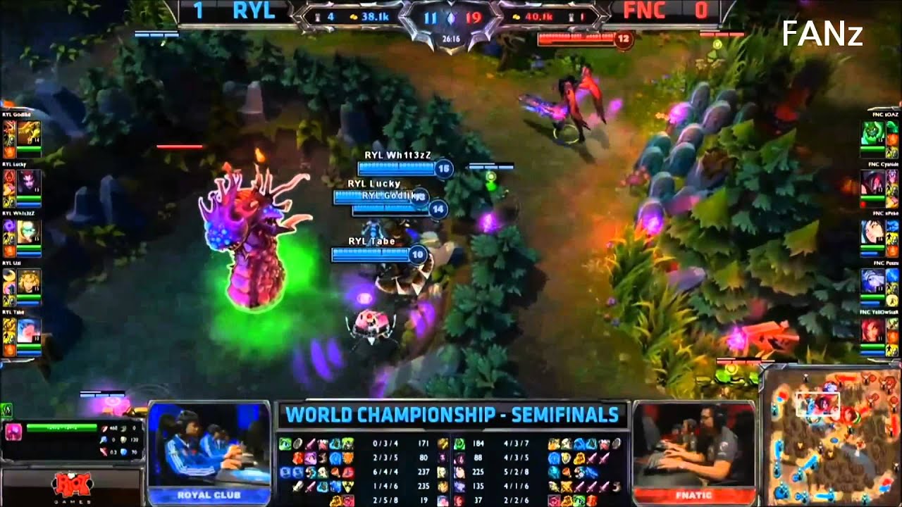 WCS Season3 Semifinal Fnatic vs Royal Club set2 Highlight