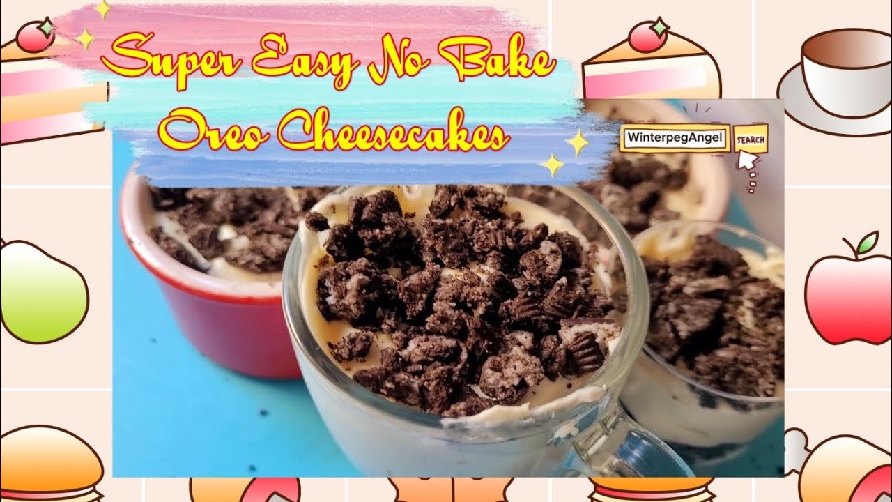 Суперпростые чизкейки с печеньем Oreo без выпечки | WinterpegAngel
