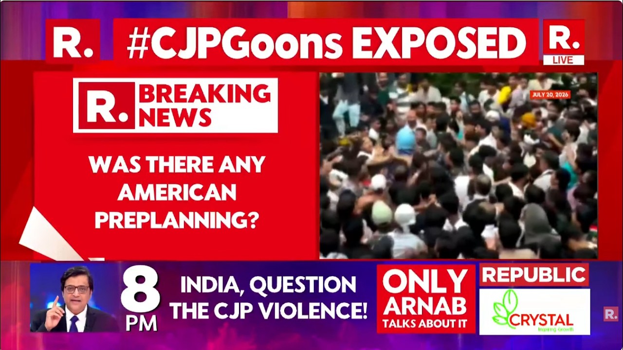 BREAKING LIVE: American Connection in CJP Protest? | How Did the US Know About the Riots?