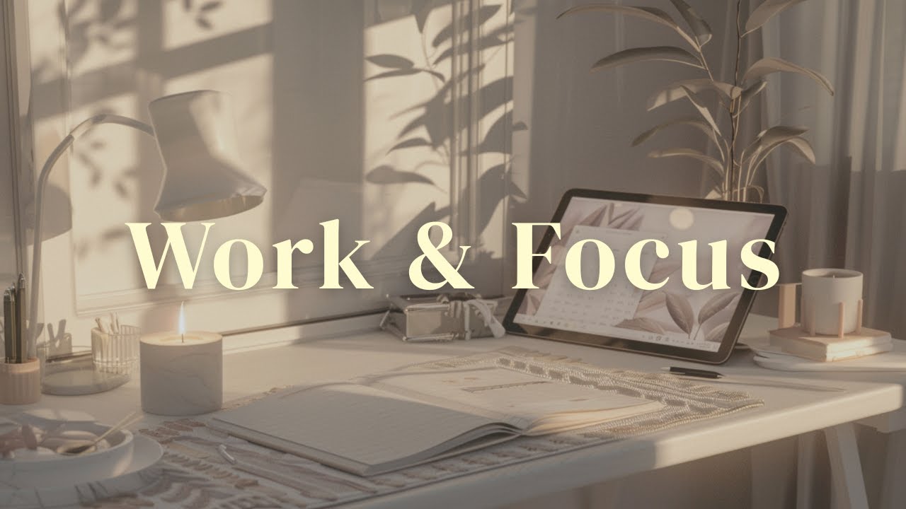 [Playlist] 업무 효율을 높이는 기분 좋은 재즈 | Work & Focus : Lo-fi Lounge Jazz