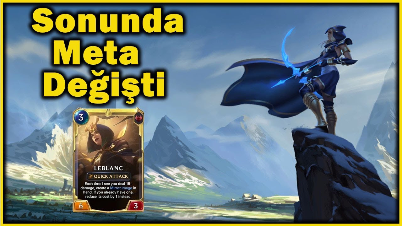Buzzzz!!! Ashe ve Le'Blanc | Legends Of Runeterra (LoR)(Standart)