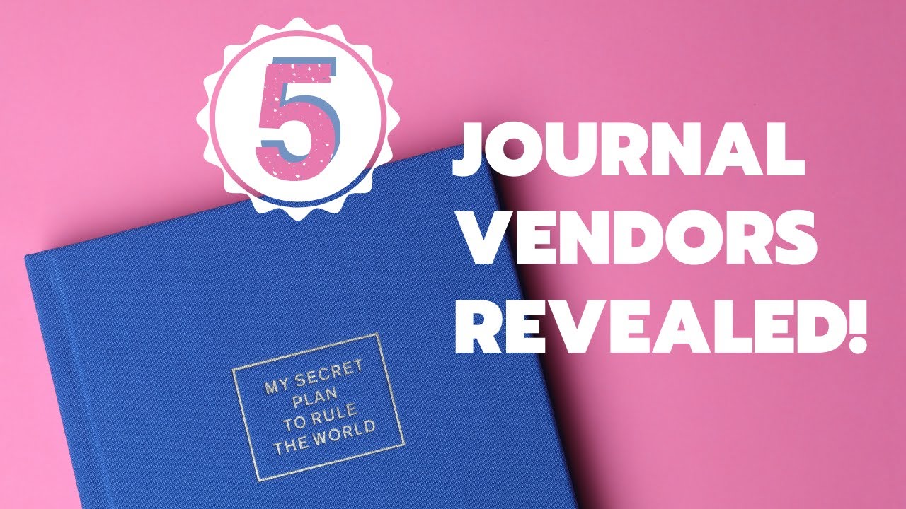 5 High Quality Vendors for Custom Journal Printing | Journal Business | 5 Vendors Revealed for FREE!