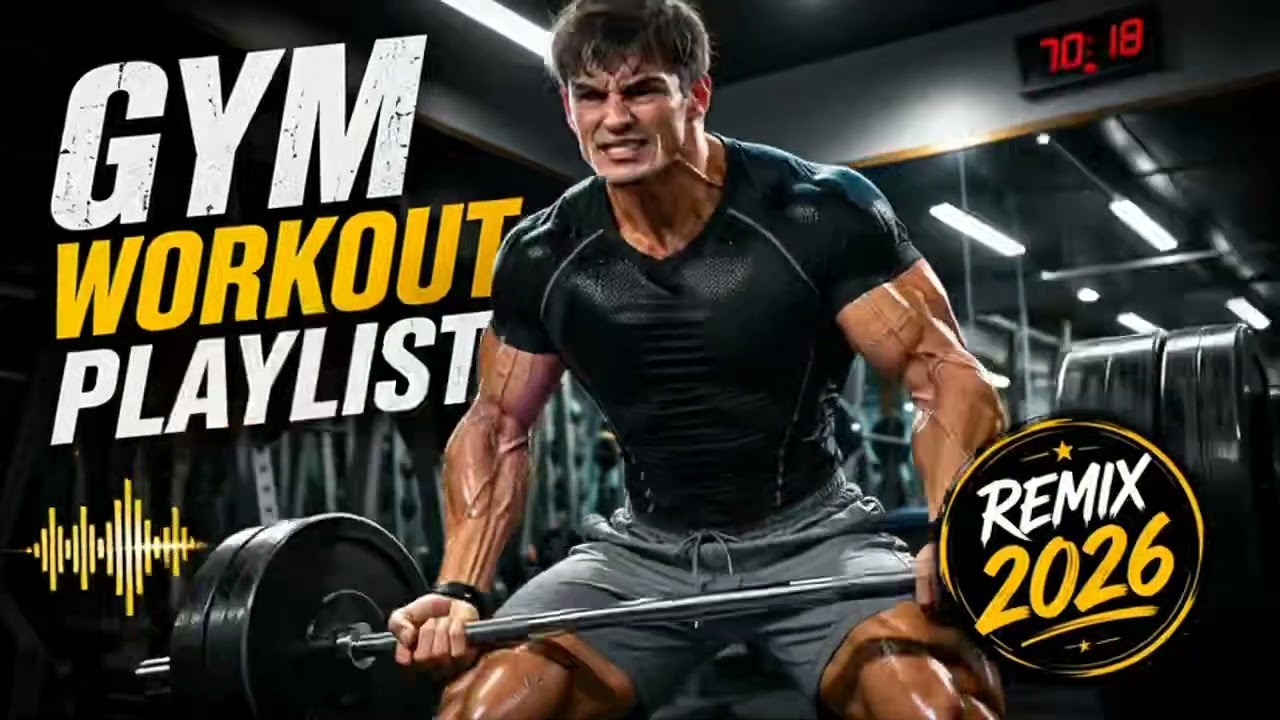 ⚡ Beast Mode Workout Mix | Pop Rock & Rap Gym Music | 145 BPM