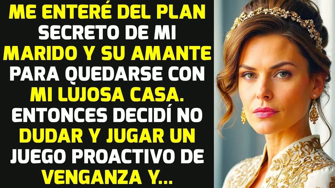 Me Enteré Del Plan Secreto De Mi Marido Y Su Amante Para Tomar Mi Lujosa Casa Y... HISTORIAS LA VIDA