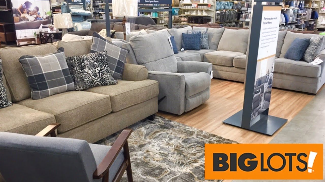 BIG LOTS KITCHEN DINING ROOM TABLES SOFAS CHAIRS FURNITURE SHOP WITH ME SHOPPING STORE WALK THROUGH