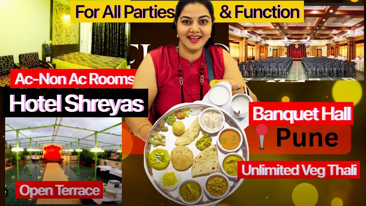 Hotel Shreyas | Apte Road, Deccan Gymkhana #purevegthali #viralvideo #hotelreview #food #travelvlog