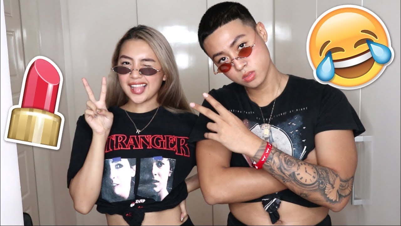 TURNING MY BOYFRIEND INTO ME | Rei & Migy