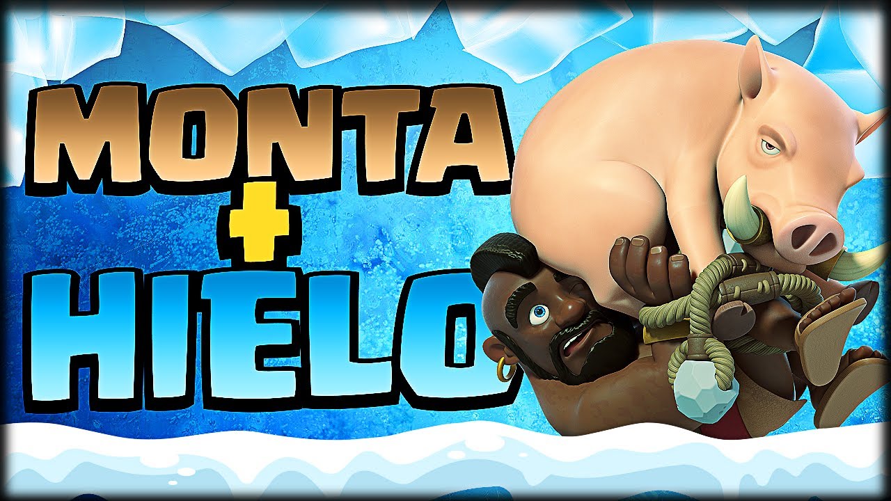 MI NUEVO MAZO DE MONTA HIELO ME LA ESTA LIANDO.... Clash Royale - WithZack