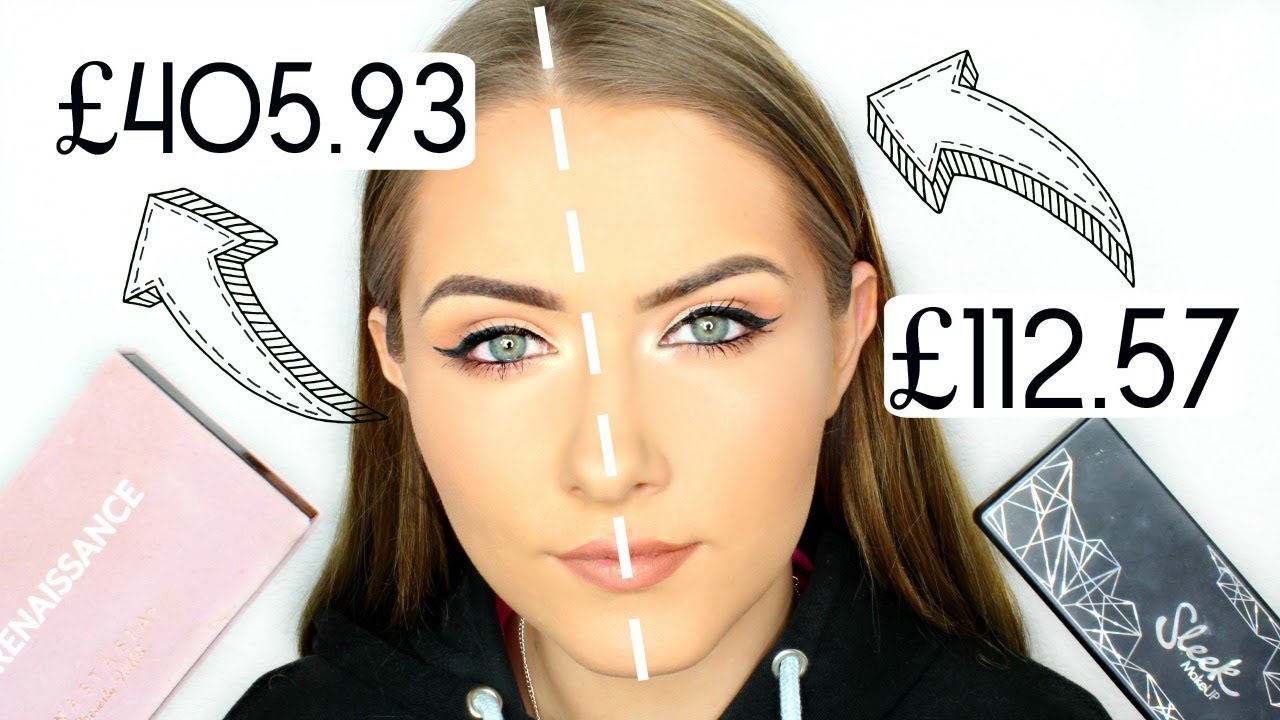 Cheap VS Most Expensive Makeup 🤔 Drugstore Dupes | shivonmakeupbiz