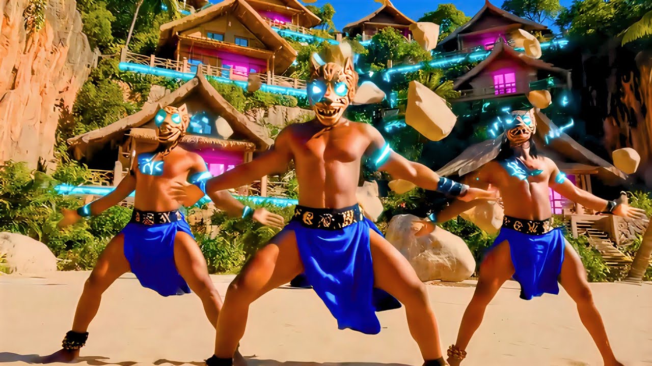 Surreal AI Tribal Dance | The Hidden Ancient Town of Orivane | AI Art | AI Music