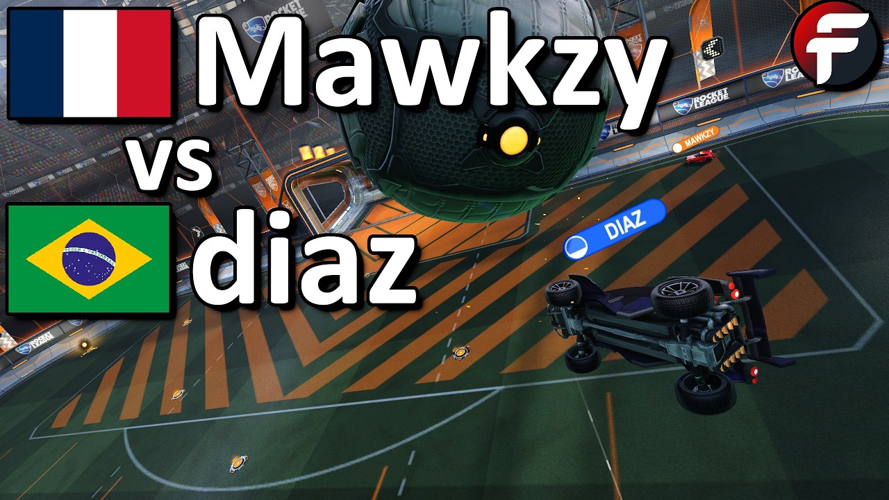 Mawkzy vs Diaz (Cross-Server Best of 7 Rocket League 1v1)
