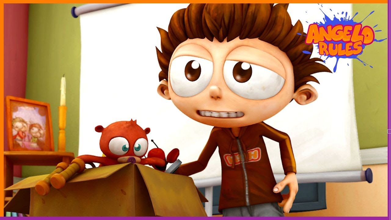 Angelo's Toy Rescue, Alien Prank, and Tech Trouble | 35' Compilation | Cartoon