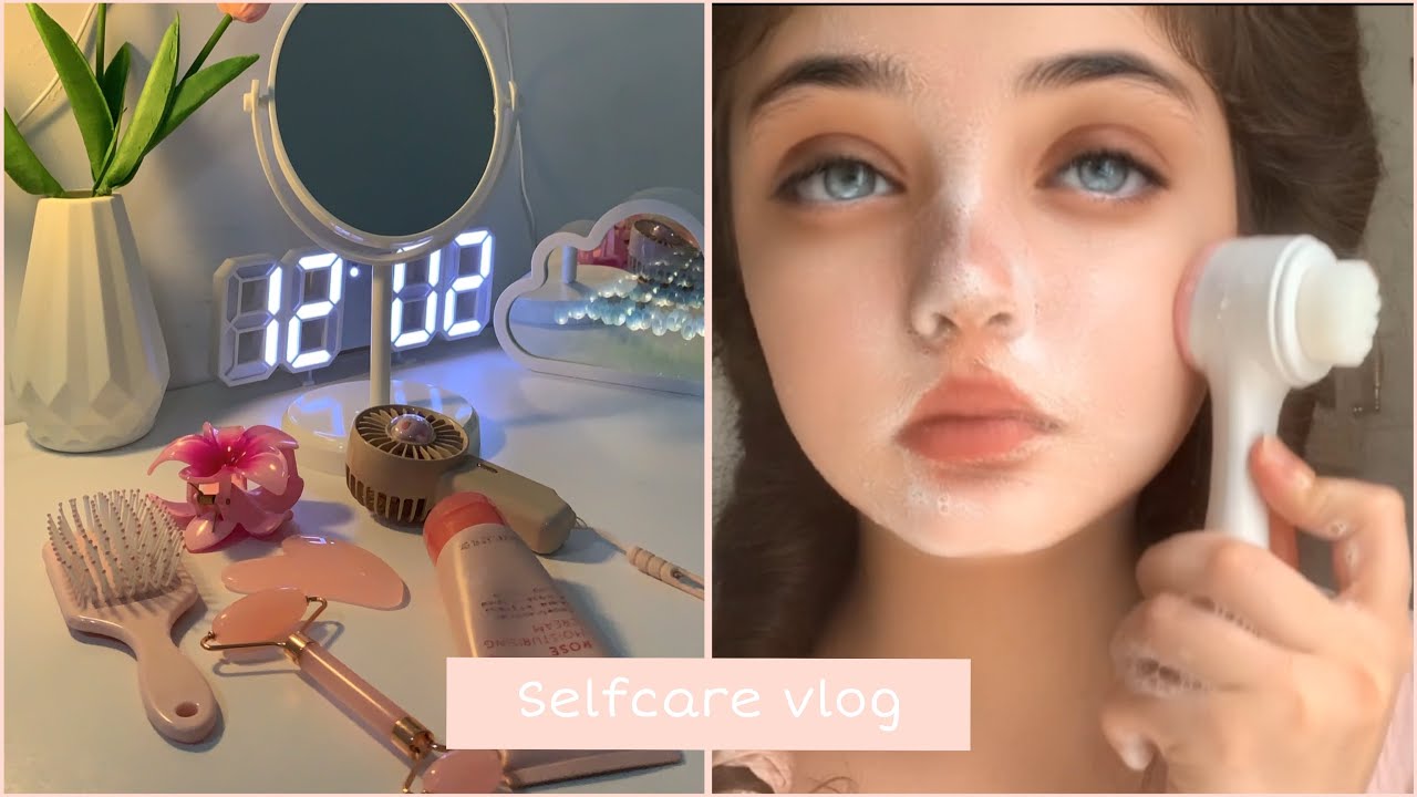ڤلۆگی ژیانی ڕۆژانەم ڕۆتینی پێست و قژم و چونە دەرەوە🎀🫶🏻