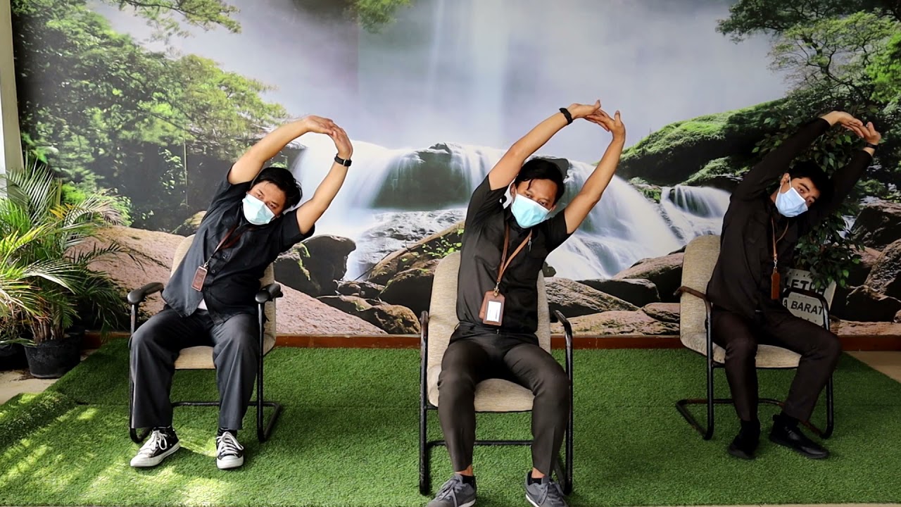 Senam Sehat BPS Jabar (Versi Duduk)