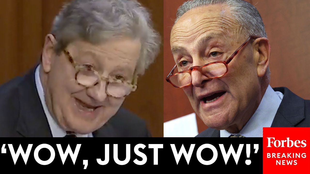 JUST IN: John Kennedy Explodes At Schumer, Dems' 'Loon Wing' For 'Threats' Against Supreme Court