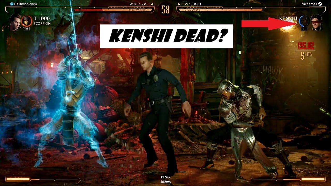 MK1 new patch: Kenshi vs T1000