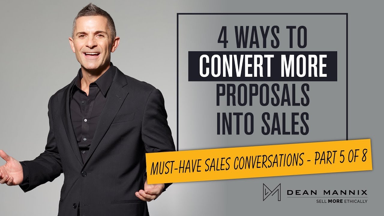 4 Ways to Convert More Proposals into Sales