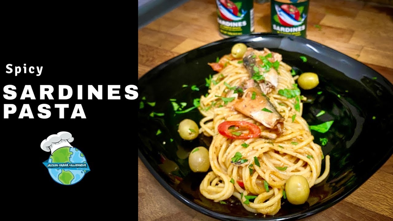 How to Cook Ligo Sardines Pasta | Panlasang Pinoy | Spaghetti Pasta Sardines with tomato sauce