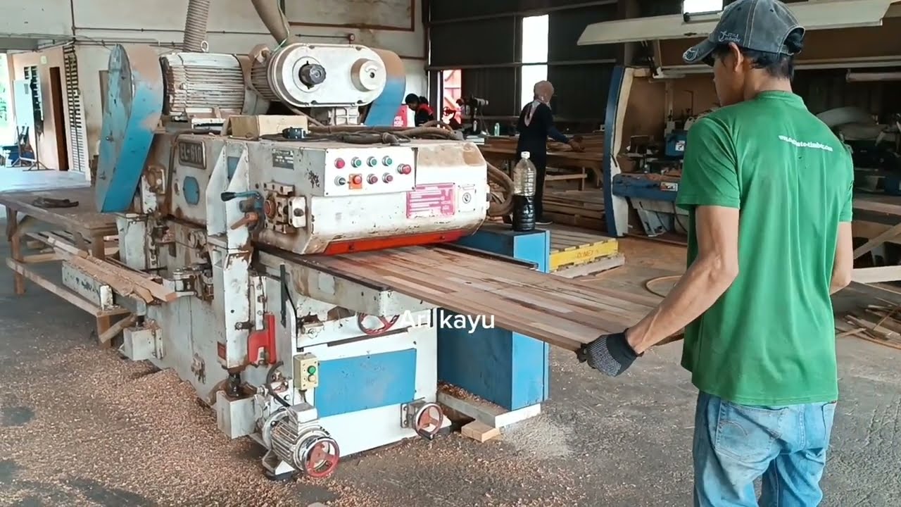 MEBEL KAYU WAJIB PUNYA MESIN INI, DOUBLE PLANNER