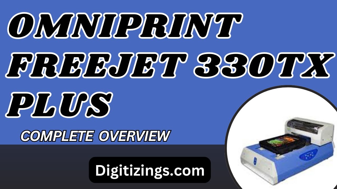 Omniprint FreeJet 330TX Plus | Полный обзор #печать