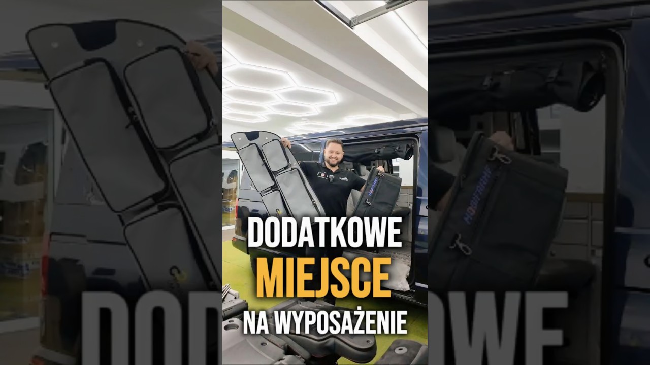 Jak zwiększyć przestrzeń w małym aucie? Organizery , torby , szuflady ! 🚐✨