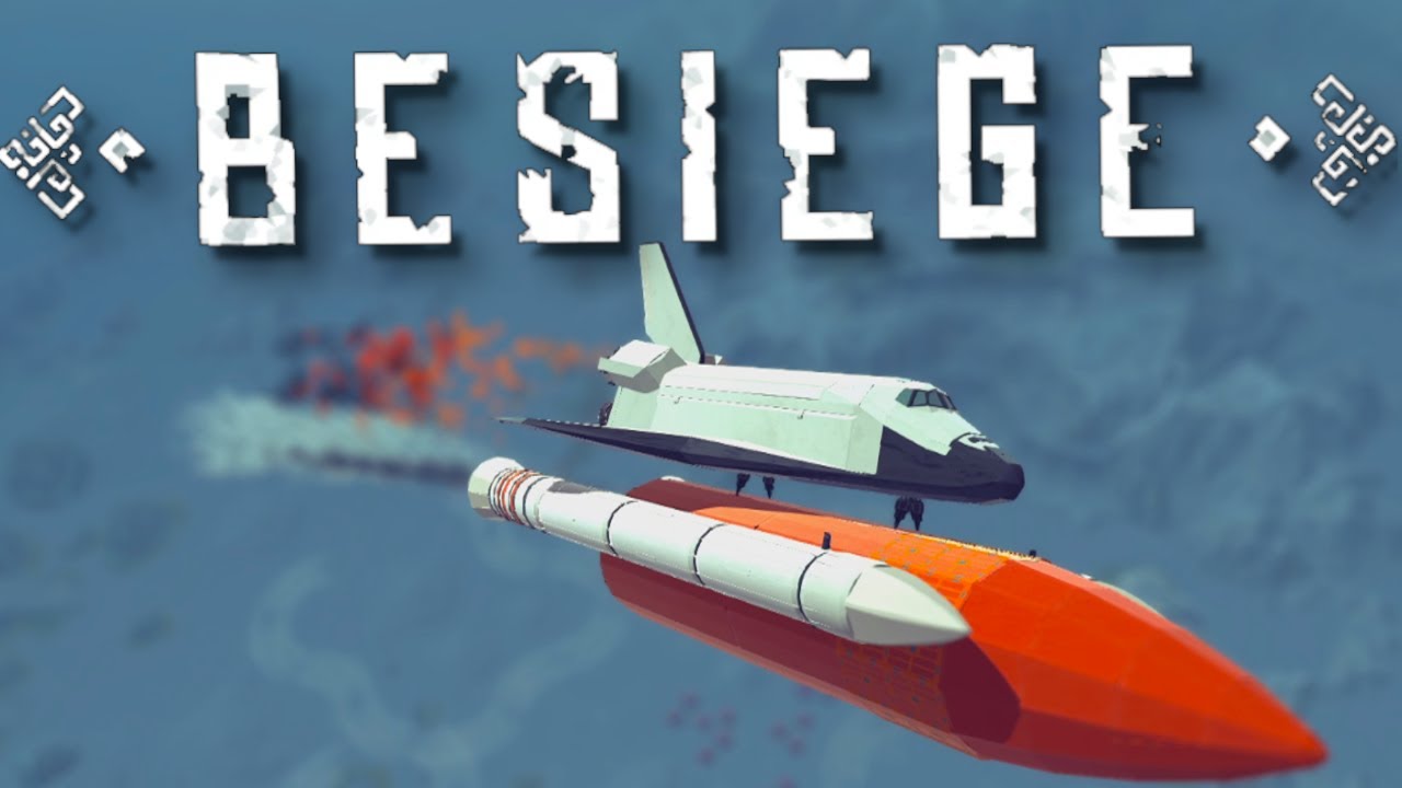 Amazing Space Shuttle, Banana Bomber, & More! - Besiege Creations Gameplay