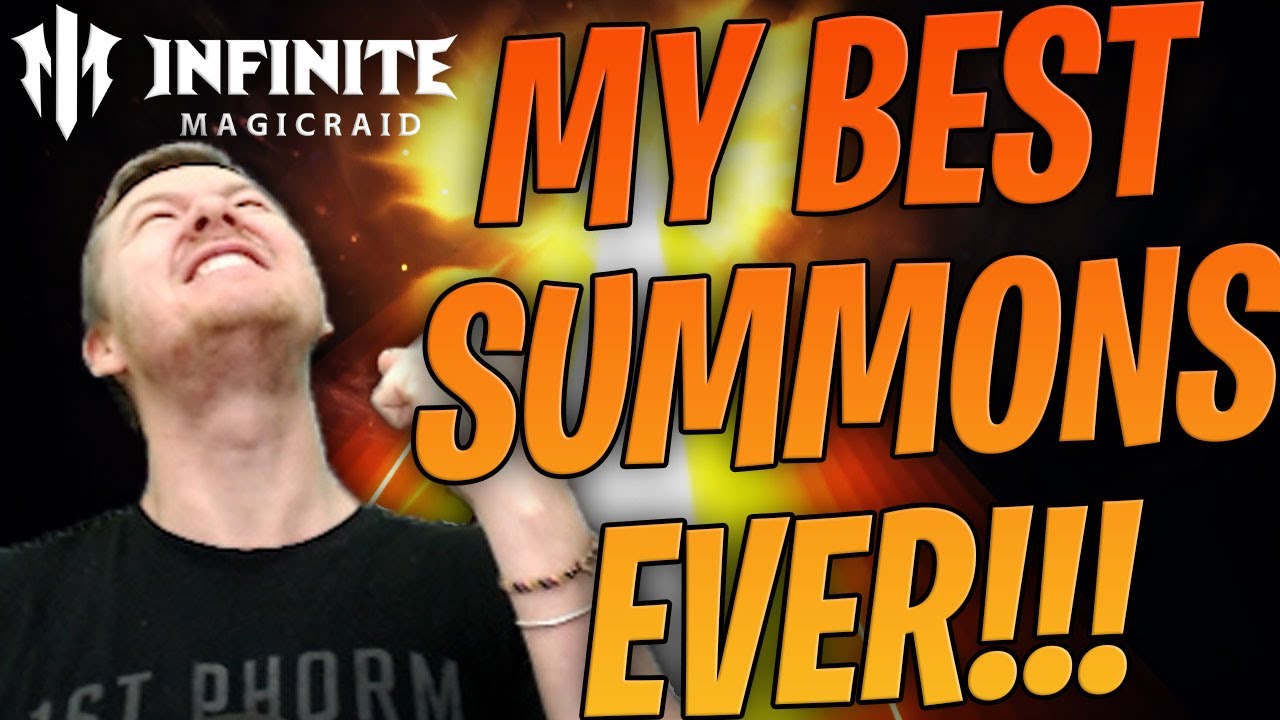 THE BEST SUMMONS I'VE HAD IN INFINITE MAGICRAID!!!