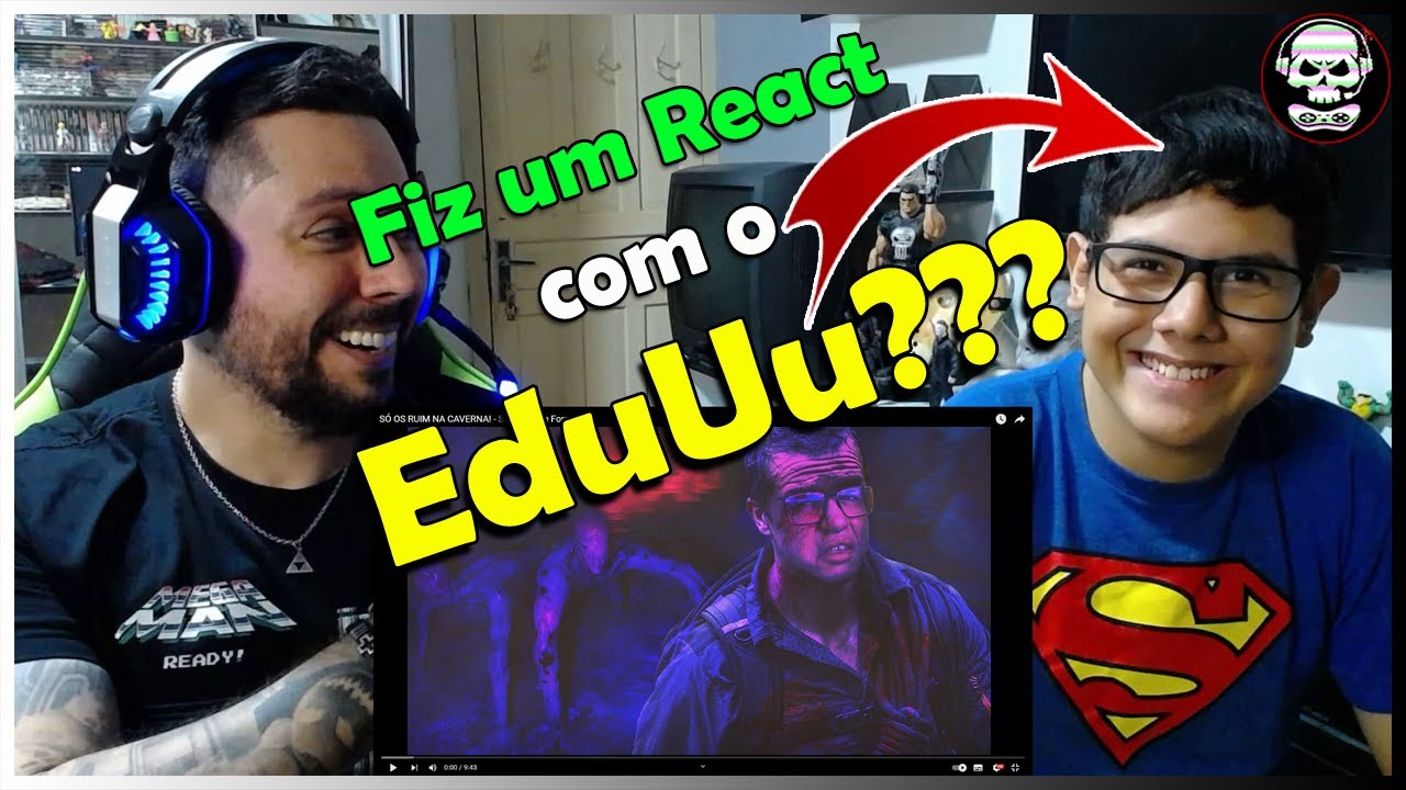 🕹️ SÓ OS RUIM NA CAVERNA! - Sons Of The Forest [GAMES EDUUU REACT]