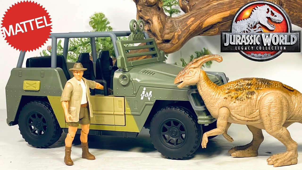 Mattel Jurassic World Legacy Collection Isla Sorna Capture Pack Review! Jurassic Park The Lost World