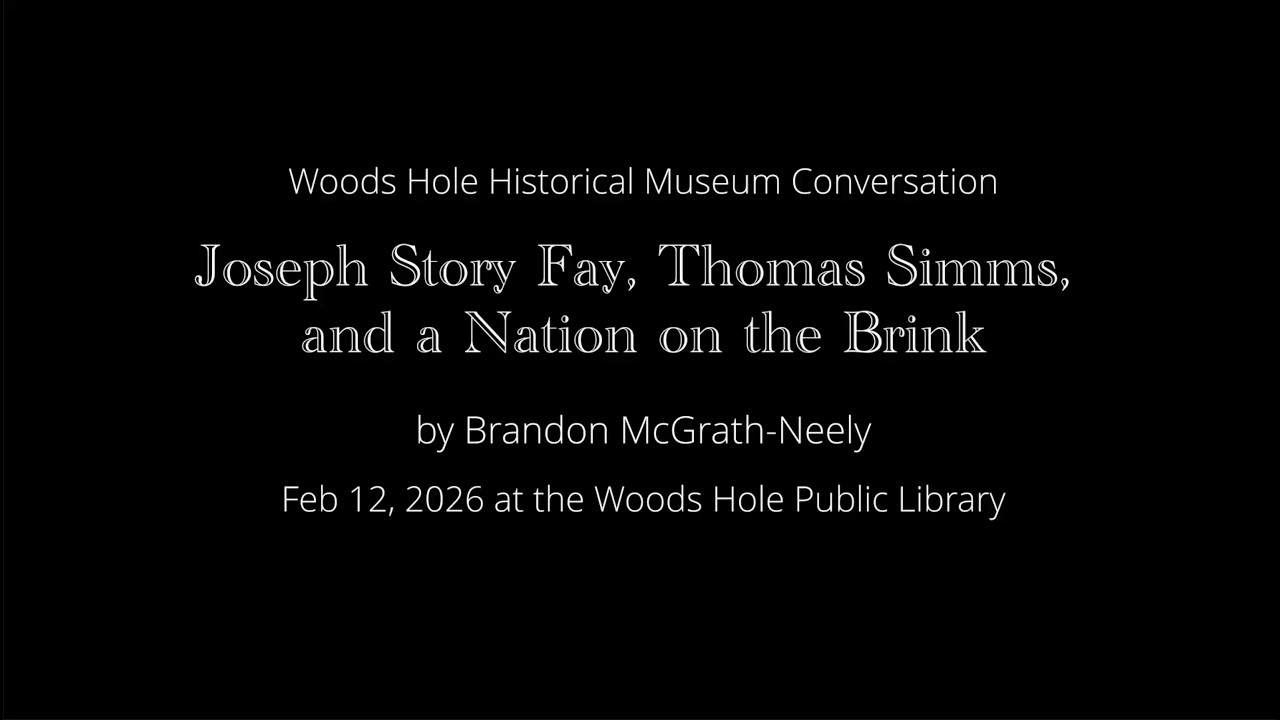 Joseph Story Fay, Thomas Simms, and a Nation on the Brink