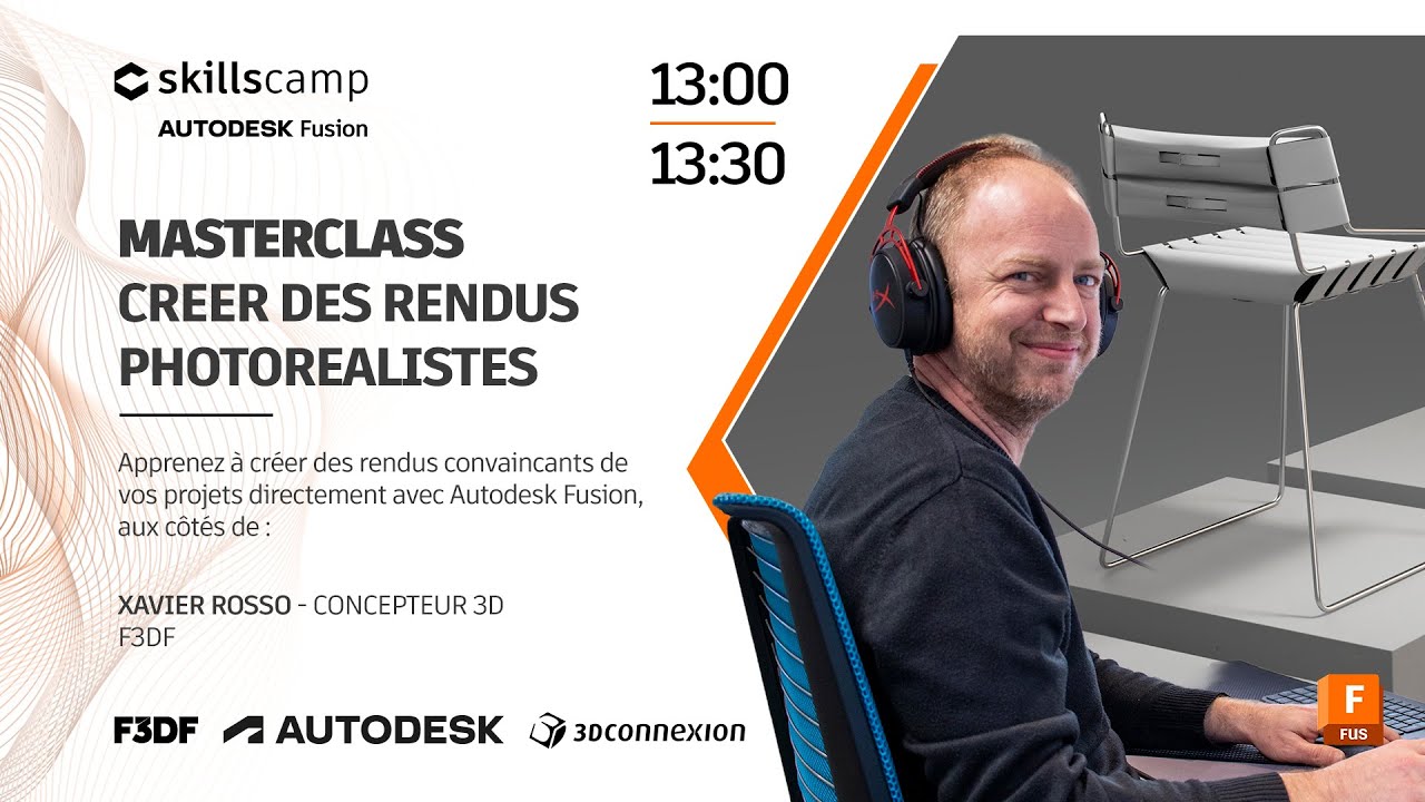 Masterclass - Créer des rendus photoréalistes avec Fusion