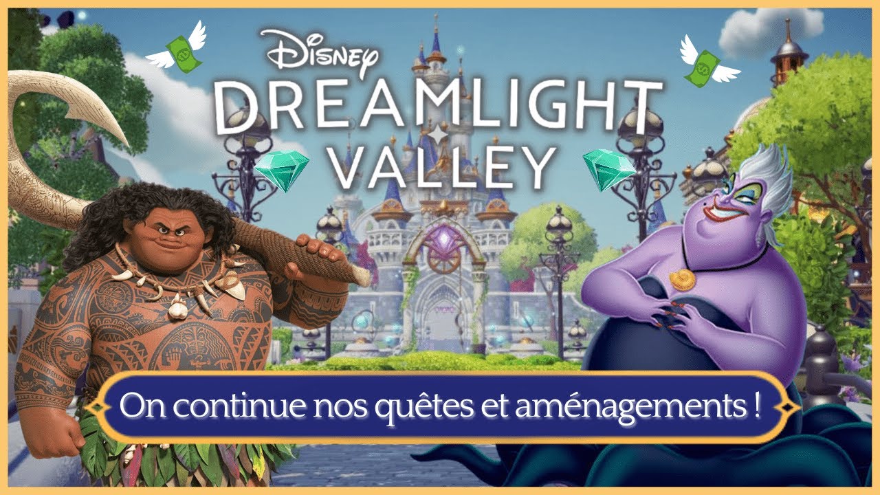 Une forêt apparaît (et plein de quêtes avec xD) - Disney Dreamlight Valley [Let's play FR #5]