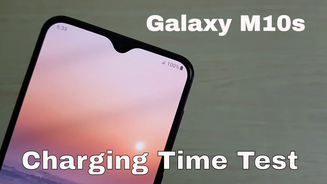 Samsung Galaxy M10s Charging Time Test