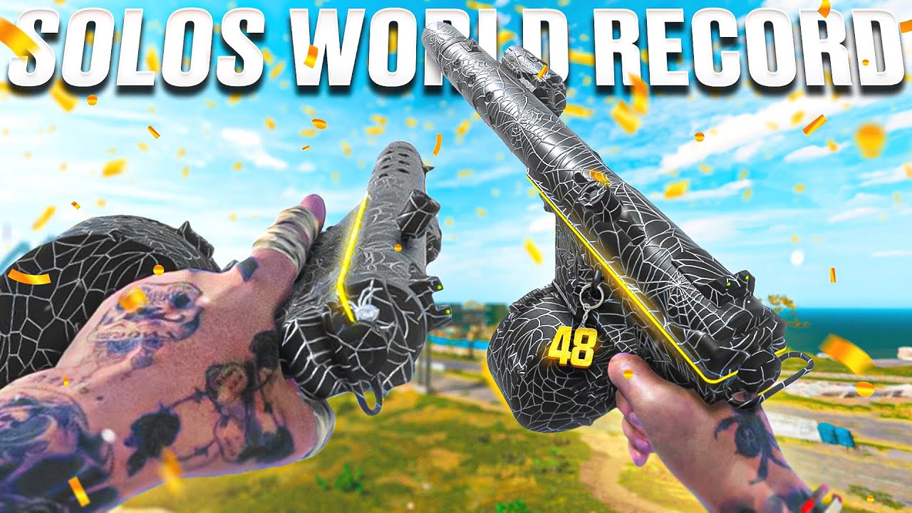 THE NEW SOLOS WORLD RECORD IN WARZONE… (48 KILLS)