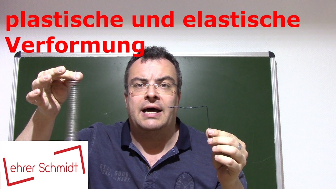 plastische und elastische Verformung | Mechanik - Kr&auml;fte | Physik | Lehrerschmidt