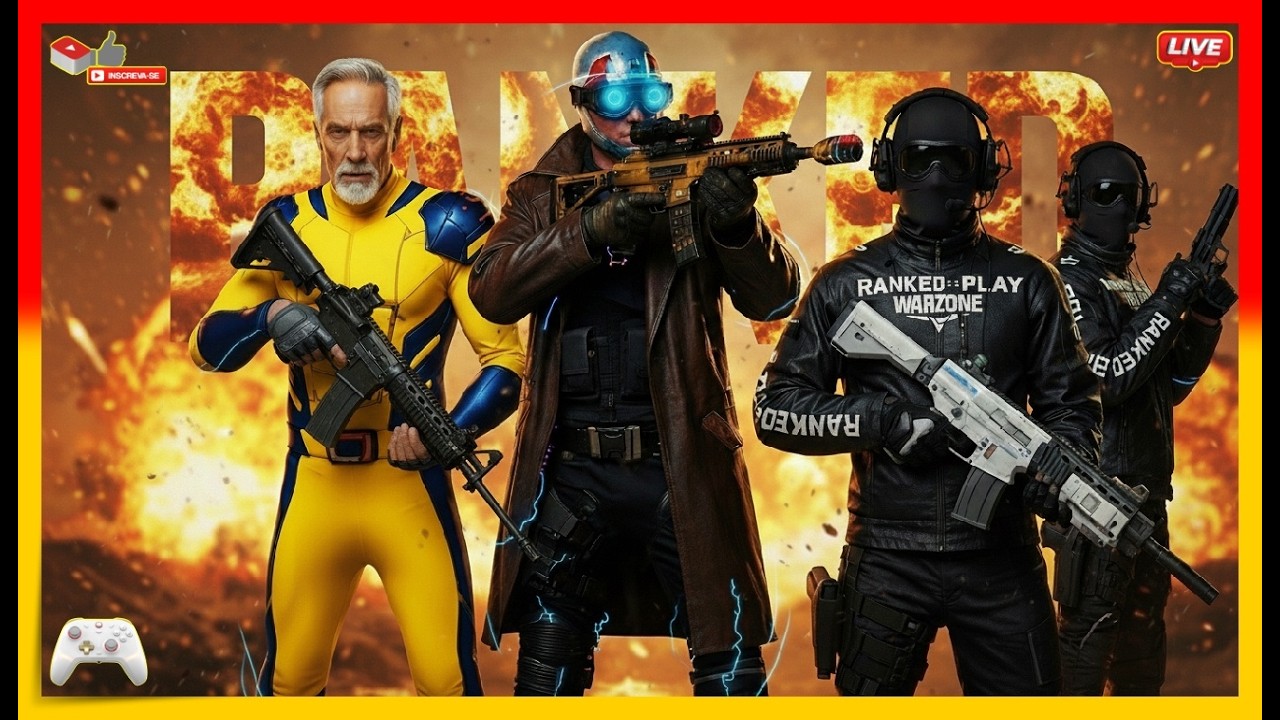 WARZONE RANKED LIVE: BLOCO DO SR! Subindo de Elo E pulando Carnaval na SEASON 2 do META: On-BoRa BB!