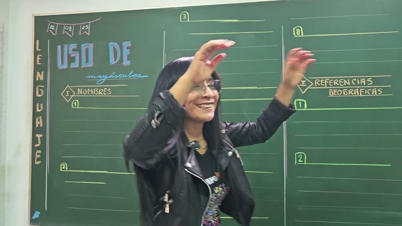 Clase de Lenguaje Ortografía Uso de Mayúsculas
