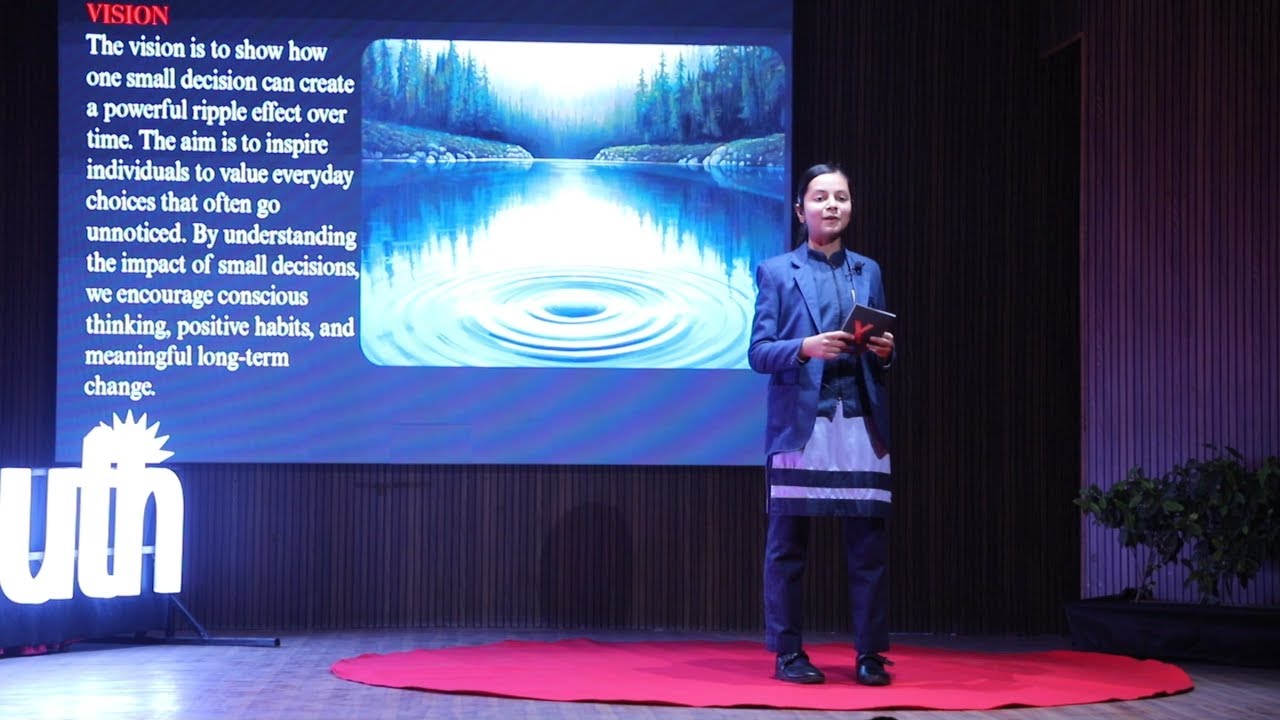 The Power of One Ridiculously Small Decision  | Gunjan Choudhry | TEDxBDSIS Youth